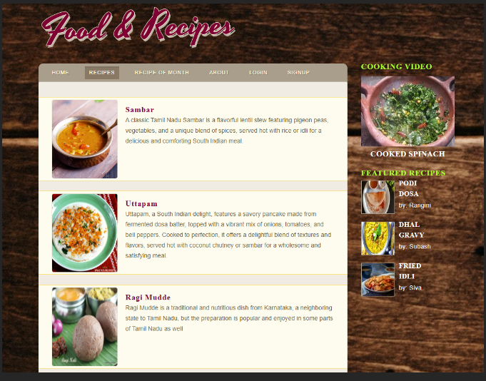 My website